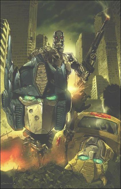 Transformers vs the Terminator issue 1-F D. Galindo Jolzar Collectibles Virgin Cover 1/500