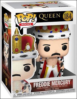 Pop! Rocks figure 184 Freddie Mercury (King)