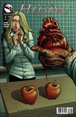 Grimm Fairy Tales Presents Helsing issue 3-C Vincenzo Cucca Cover