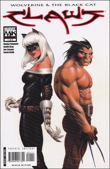 Claws issue 1 Cardstock Cover