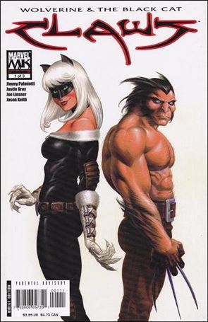 Claws issue 1 Cardstock Cover