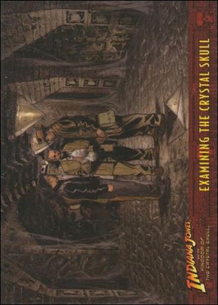 Indiana Jones and the Kingdom of the Crystal Skull (Base Set) card 82 Examining the Crystal Skull