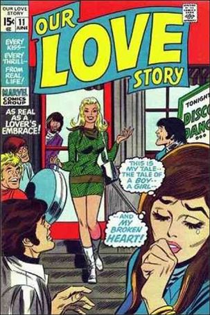 Our Love Story 11 A, Jun 1971 Comic Book by Marvel