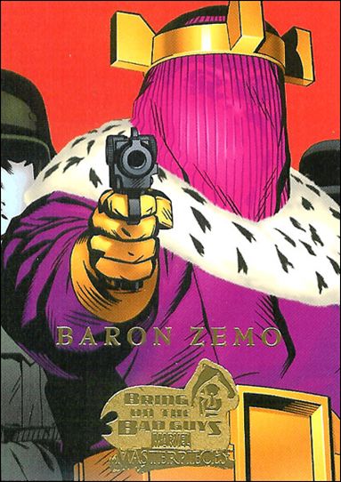 2008 Marvel Masterpieces: Series 3 (Base Set) card 3 Baron Zemo