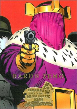 2008 Marvel Masterpieces: Series 3 (Base Set) card 3 Baron Zemo