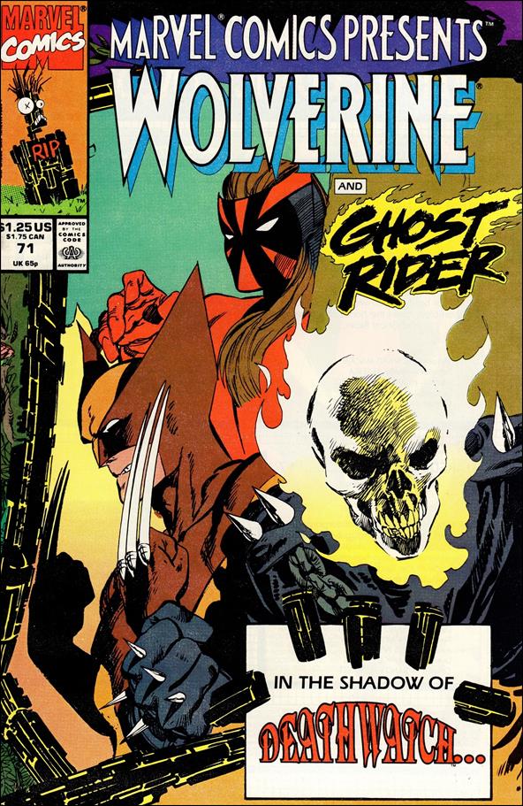 Marvel Comics Presents (1988) issue 71 Wraparound Cover