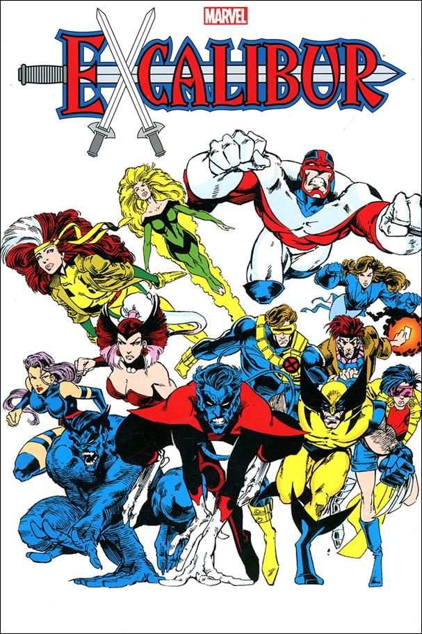 Excalibur Omnibus issue 2-B Joe Madureira Direct Market Cover