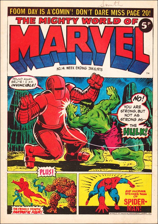Mighty World of Marvel (UK) (1972) issue 14