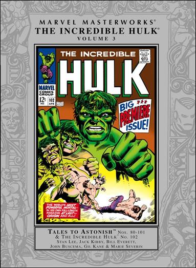 Marvel Masterworks: The Incredible Hulk issue 3 Silver Dust Jacket