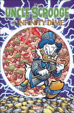 Uncle Scrooge and the Infinity Dime issue 1-I Steve McNiven Foil Cover