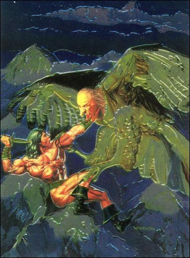Conan III (Base Set) card 13 Savage Sword #184