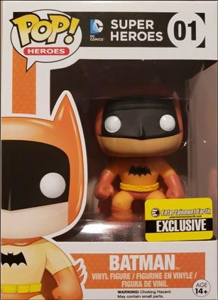 POP! Heroes figure 1-O Batman (Orange) Entertainment Earth