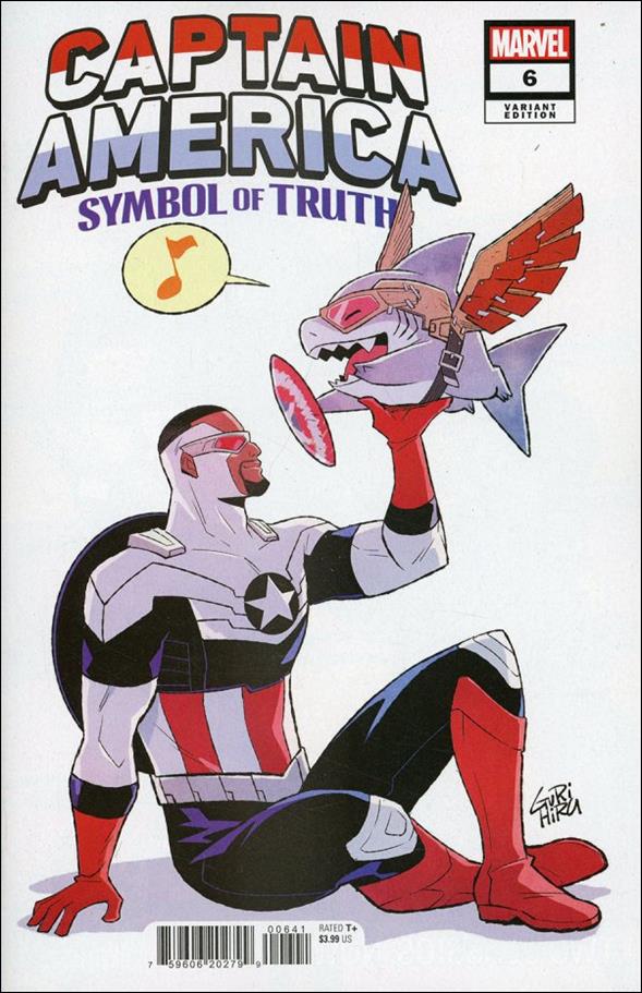 Captain America: Symbol of Truth issue 6-B Gurihiru Jeff the Landshark Cover