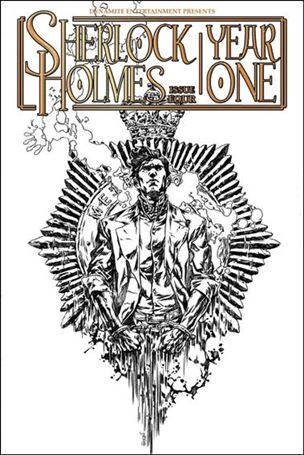 Sherlock Holmes: Year One issue 4-D Daniel Indro 1:10 Sketch Cover