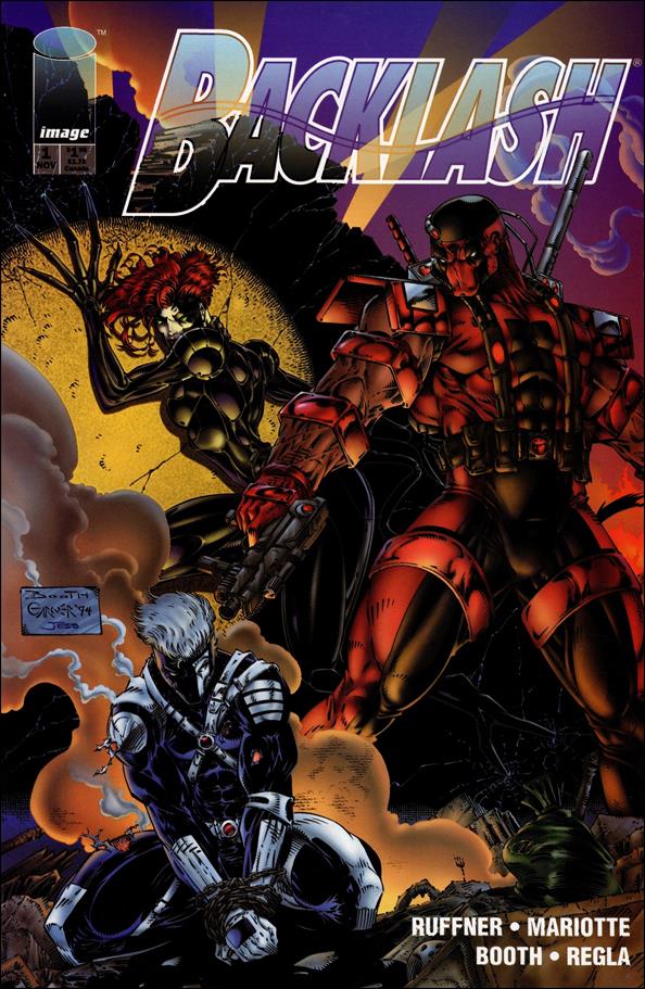 Backlash issue 1 Brett Booth and Alex Garner Cover