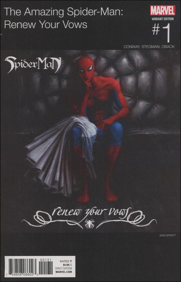 Amazing Spider-Man: Renew Your Vows (2017) issue 1-C Sam Spratt Hip Hop Cover