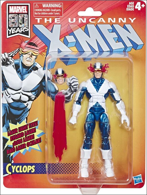 Marvel Legends Retro (Uncanny X-Men Series) figure 2 Cyclops (X-Factor Costume)
