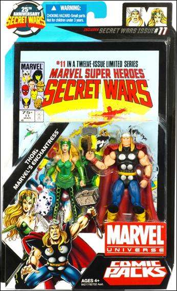 Marvel Universe: Secret Wars (Comic-Packs) figure 11 Thor and Enchantress