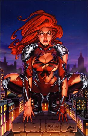 White Widow issue 4-Z Bill McKay Virgin Big Wave Comics Cover
