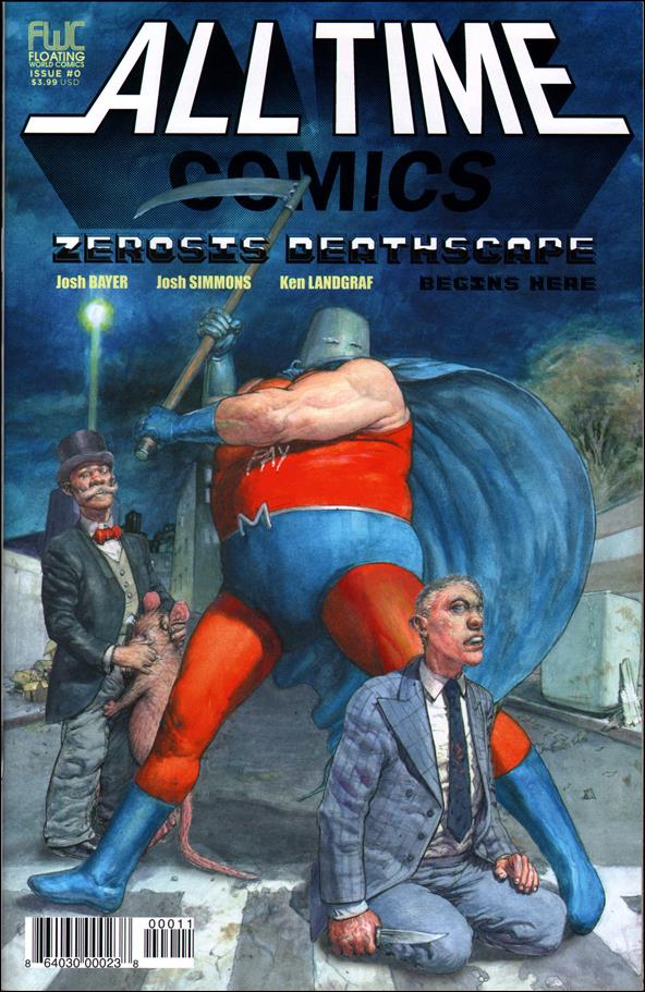 All Time Comics: Zerosis Deathscape issue 0 Das Pastoras Cover