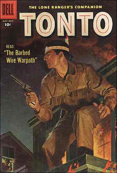 Lone Ranger's Companion Tonto 27-A by Dell
