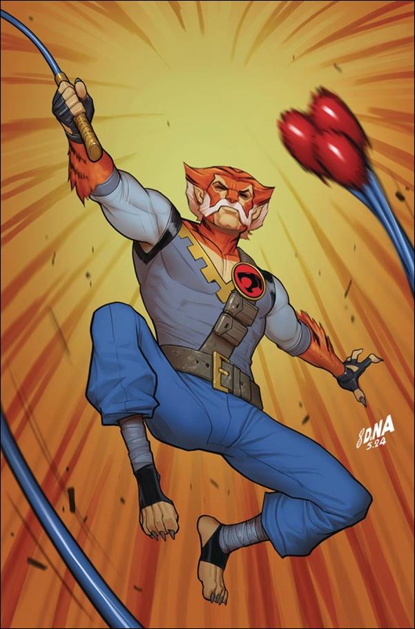 Thundercats (2024) issue 8-L David Nakayama Foil 1:15 Virgin Cardstock Cover