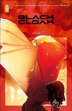 Black Cloak issue 6 Meredith McClaren Cover