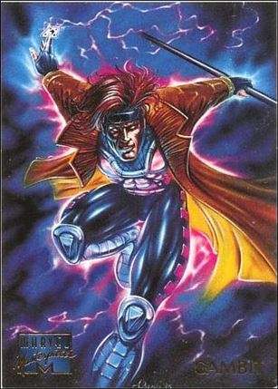 1995 Marvel Masterpieces (Base Set) card 35 Gambit