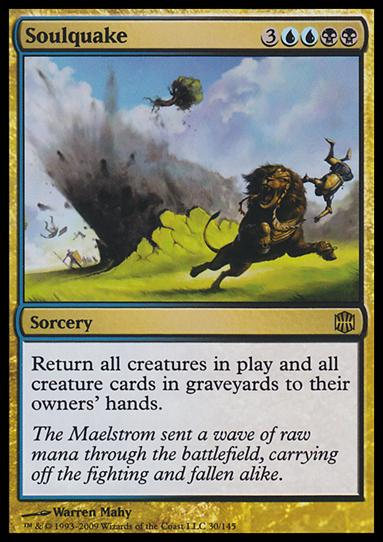 Magic The Gathering: Alara Reborn (Base Set) card 30 Soulquake
