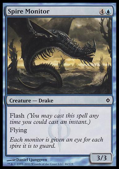 Magic the Gathering: New Phyrexia card 46 Spire Monitor