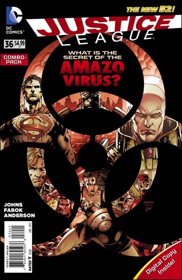 Justice League (2011) issue 36-C Unbagged Jason Fabok Cover Combo Pack