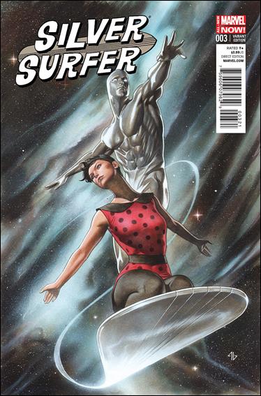 Silver Surfer (2014) issue 3-B Adi Granov 1:25 Cover