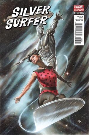 Silver Surfer (2014) issue 3-B Adi Granov 1:25 Cover