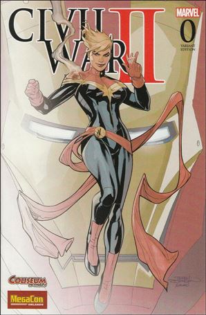 Civil War II issue 0-L Terry Dodson Coliseum of Comics Cover