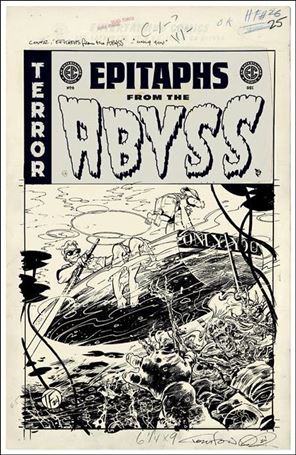 Epitaphs from the Abyss (2024) issue 6-D Tom Fowler B&W 1:20 Cover