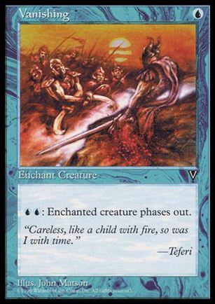 Magic the Gathering: Visions (Base Set) card 48 Vanishing