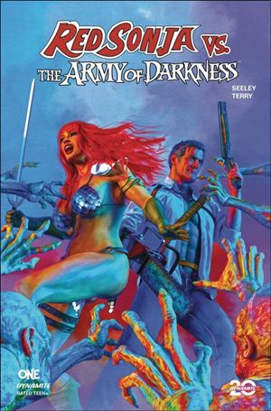 Red Sonja vs. the Army of Darkness issue 1-E Mark Spears Foil Cover
