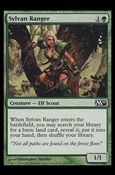 Magic the Gathering: 2011 Core Set (Base Set) card 198 Sylvan Ranger