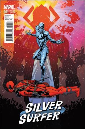 Silver Surfer (2016) issue 1-B Will Sliney 1:10 Deadpool Cover
