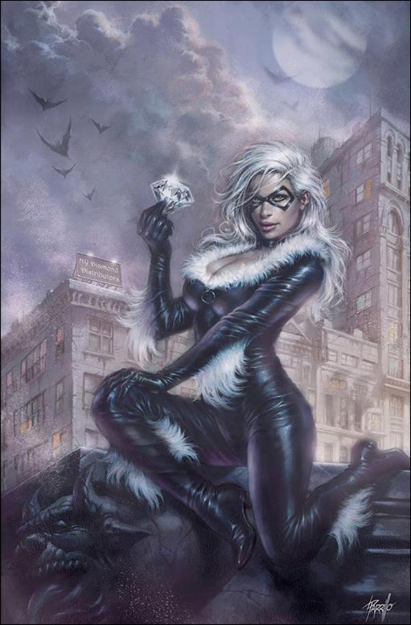Black Cat (2019) issue 1-SD Lucio Parrillo Scorpion Comics Virgin Cover