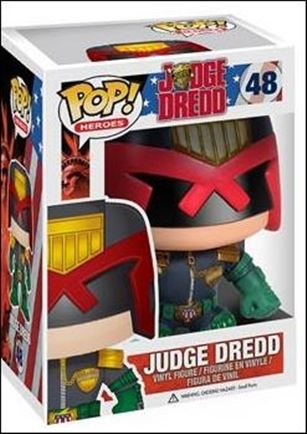 POP! Heroes figure 48 Judge Dredd