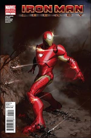 Iron Man Legacy issue 1-D Ryan Meinerding 1:15 Cover