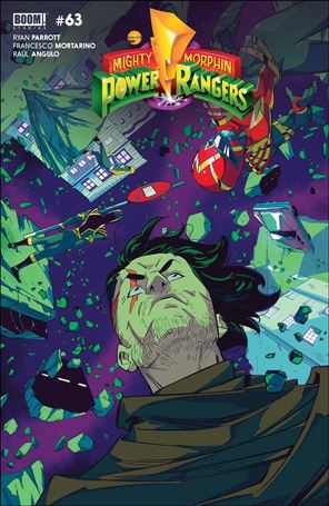 Power Rangers issue 4-B Daniele Di Nicuolo Cover