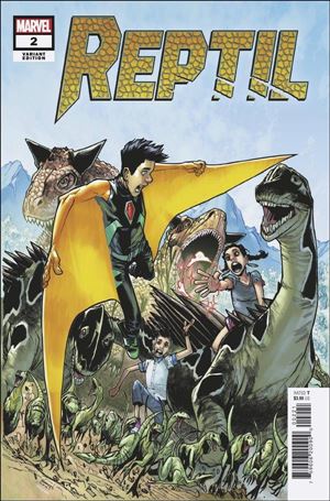 Reptil issue 2-B Humberto Ramos Cover