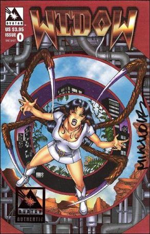 Widow (1997) issue 0-D Signed Foil Cover