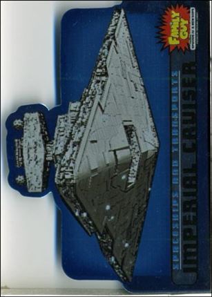 Family Guy Presents Episode IV A New Hope (Spaceships and Transports Die-Cut Subset) card ST-5 Imperial Cruiser