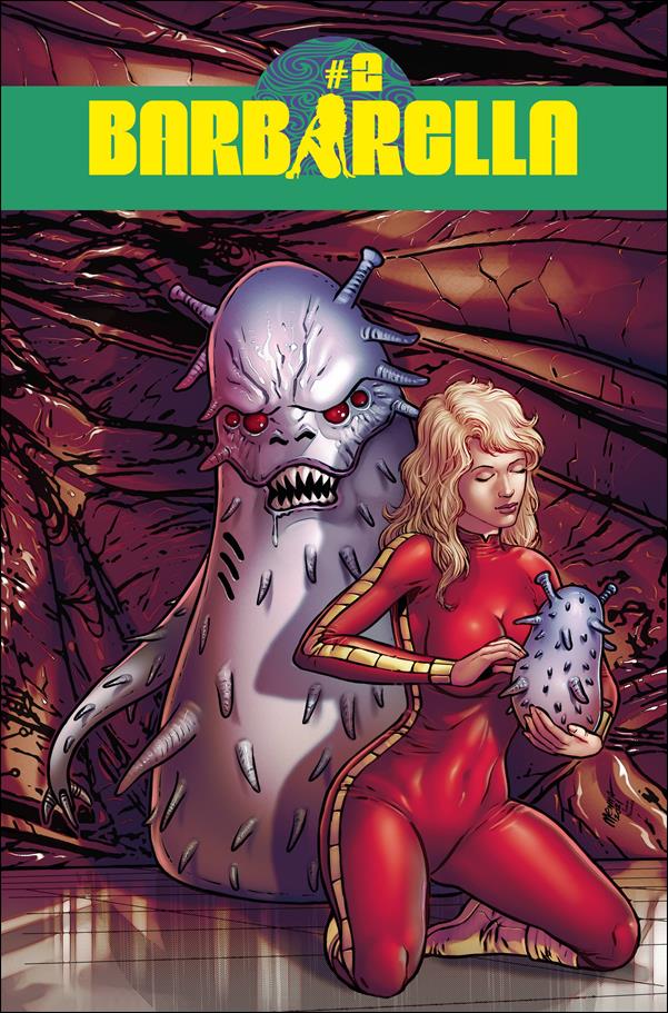 Barbarella (2021) issue 2-F Edu Menna Cover