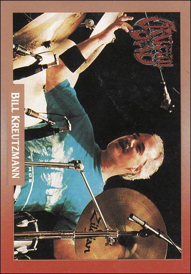Rock Cards (Grateful Dead Legacy Subset) card 4 Bill Kreutzmann