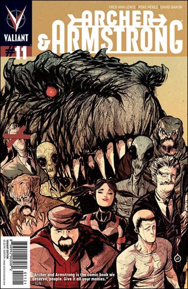 Archer & Armstrong (2012) issue 11-B Juan Doe 1:20 Cover