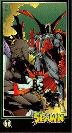 Spawn: Widevision (Base Set) card 98 Spawn vs. Redeemer